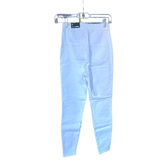 NWT Fashion Nova - White high waisted skinny jeans - Picture 3 of 7